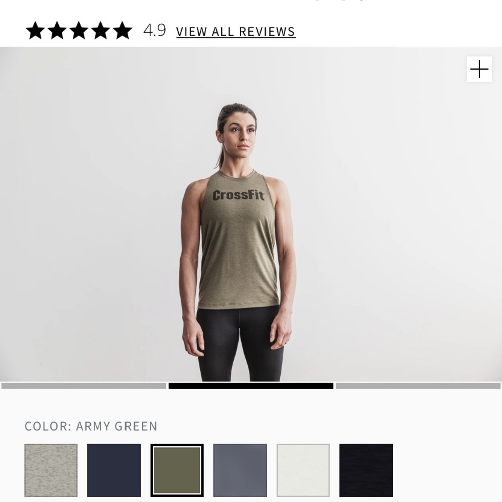 NoBull CrossFit High Neck Tank